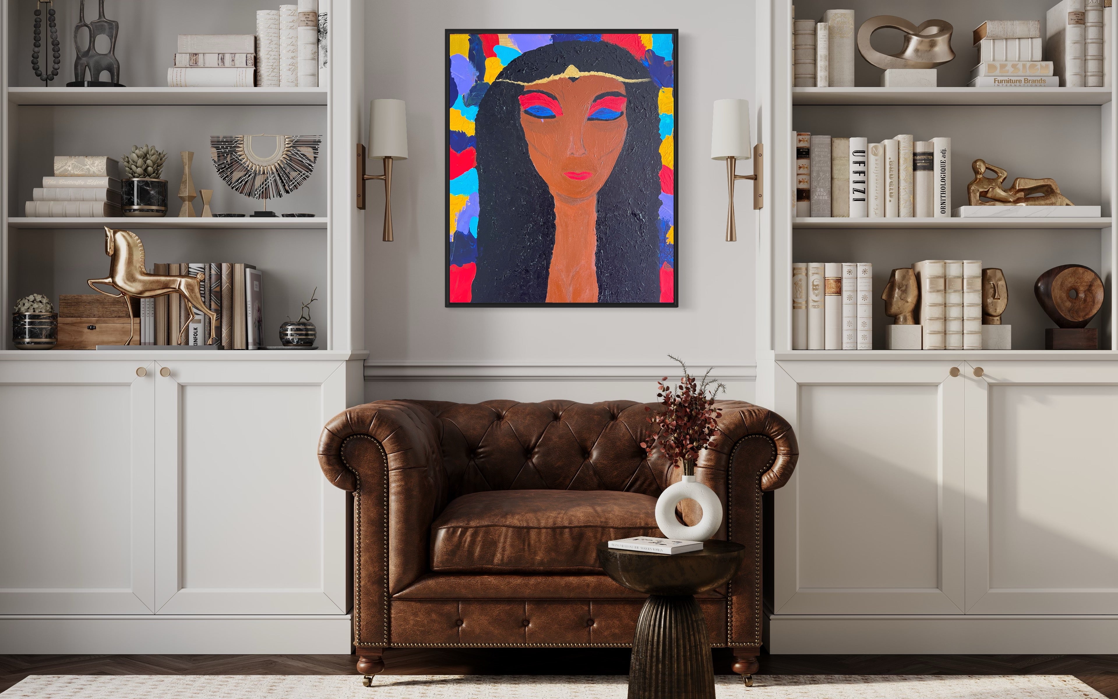 African Princess Painting