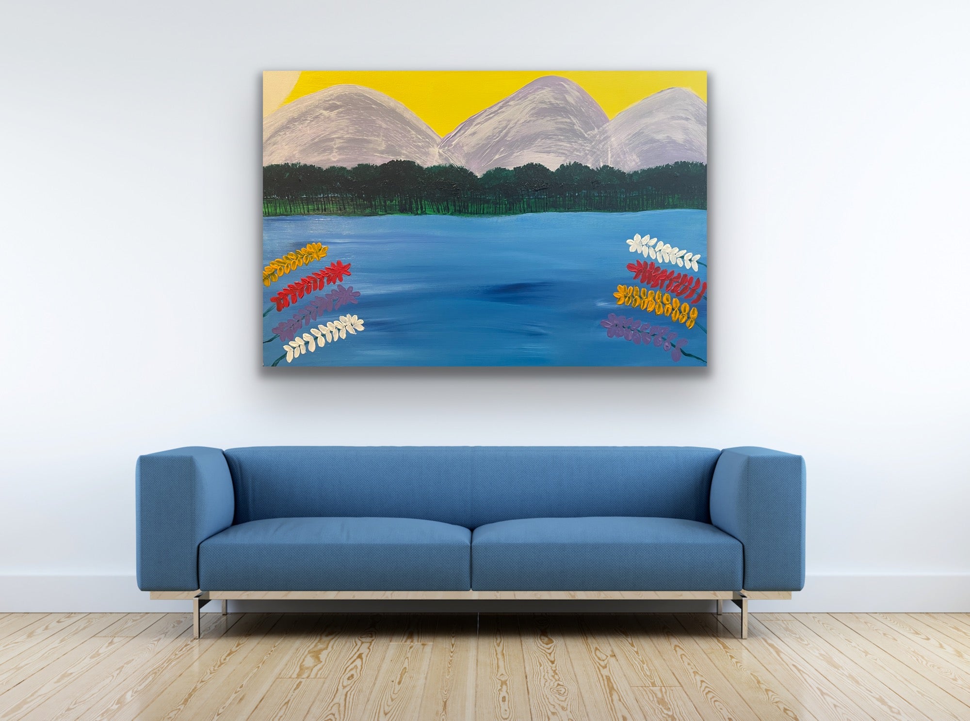 “The Calm” Painting