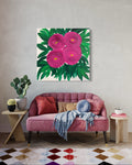 Pink Tulips Painting
