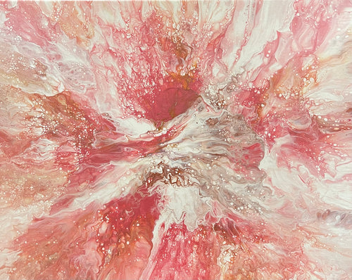 Abstract Spring Blooms Painting