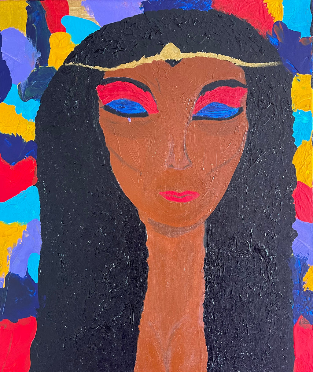 African Princess Painting